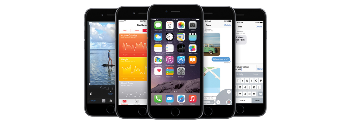 iPhone 6 mit iOS 8